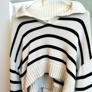 Pacsun LA Hearts stripped sweater